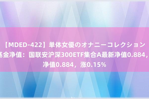 【MDED-422】単体女優のオナニーコレクション 8月16日基金净值：国联安沪深300ETF集合A最新净值0.884，涨0.15%