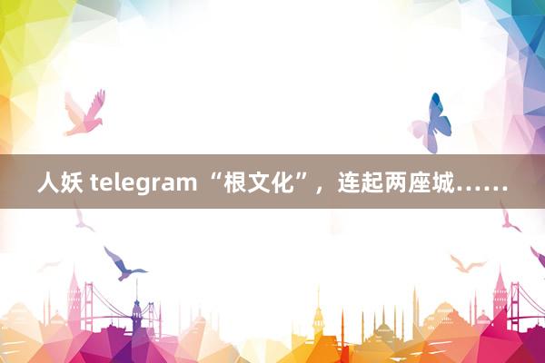 人妖 telegram “根文化”，连起两座城……