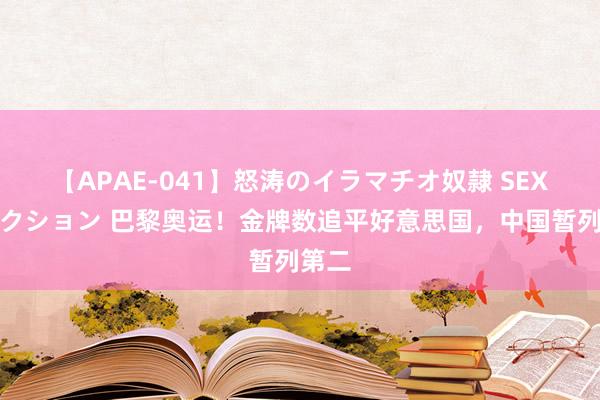 【APAE-041】怒涛のイラマチオ奴隷 SEXコレクション 巴黎奥运！金牌数追平好意思国，中国暂列第二