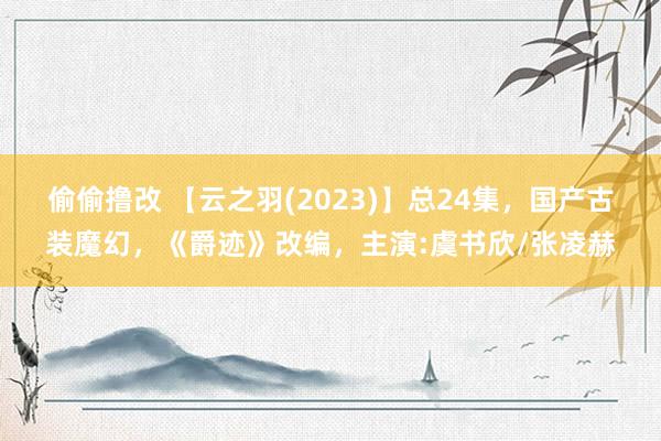 偷偷撸改 【云之羽(2023)】总24集，国产古装魔幻，《爵迹》改编，主演:虞书欣/张凌赫